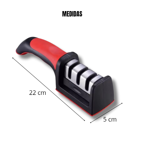 Afilador Manual De Cuchillos de Cocina Profesional