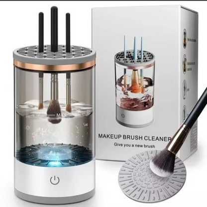 limpiador eléctrico de brochas de maquillaje