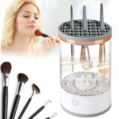 limpiador eléctrico de brochas de maquillaje