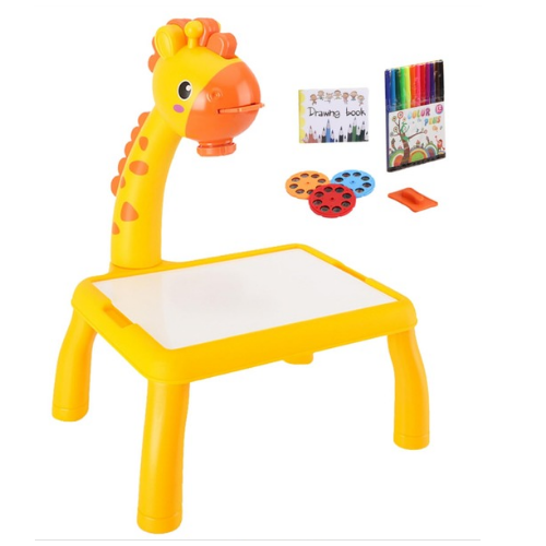 Tablero  de dibujo con proyección para niños