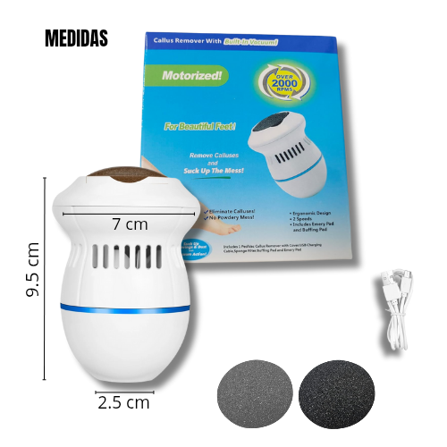 Removedor eléctrico de callos