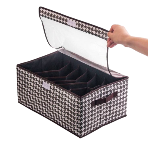 Organizador plegable con tapa