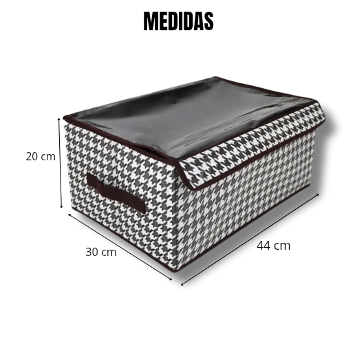 Organizador plegable con tapa