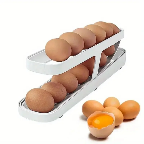 Organizador de huevos deslizable