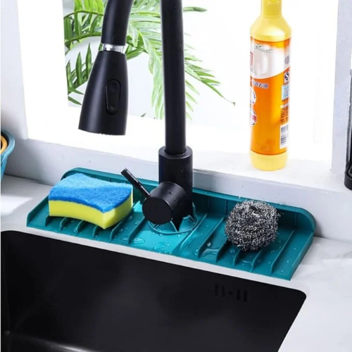 Tapete escurridor de silicona