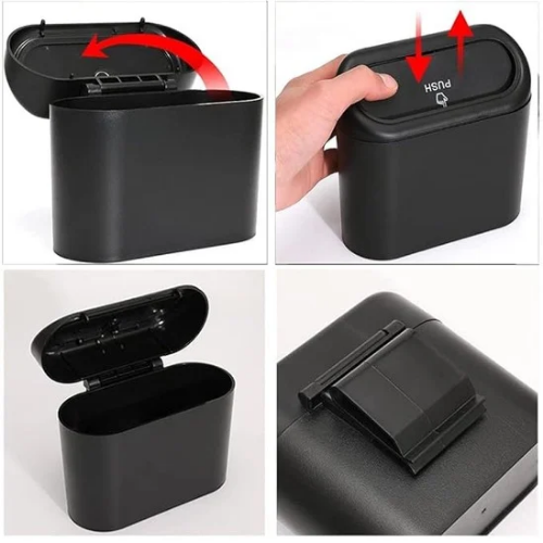 Mini basurero de auto