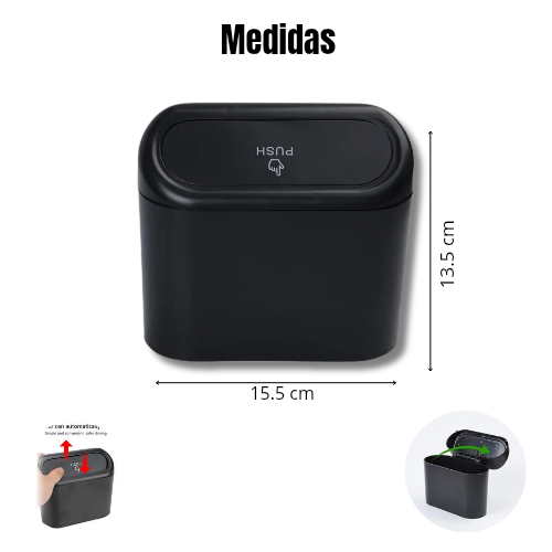 Mini basurero de auto