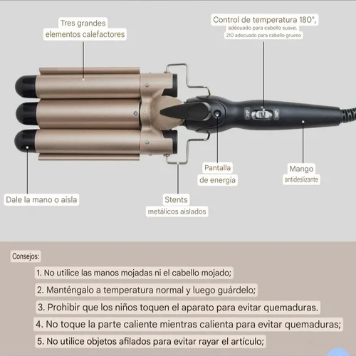 Buclera rizadora de cabello