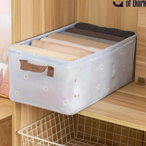 Organizador de ropa plegable con diseño