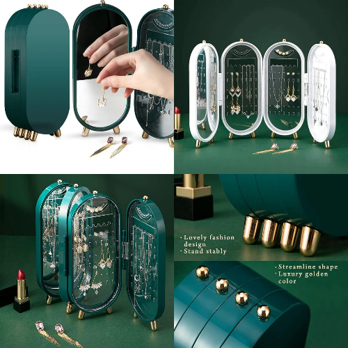 Organizador de joyas plegables