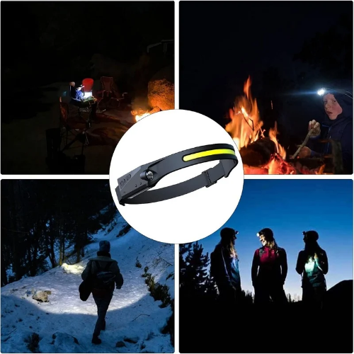 Linterna frontal led