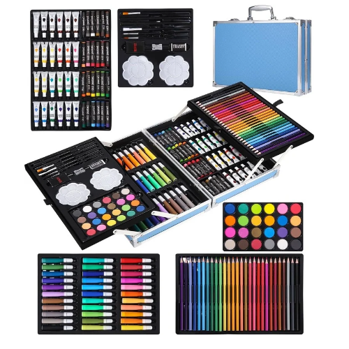 SET DE ARTE (145 piezas) MALETA DE ALUMINIO