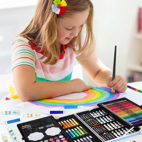 SET DE ARTE (145 piezas) MALETA DE ALUMINIO