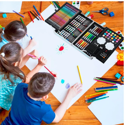 SET DE ARTE (145 piezas) MALETA DE ALUMINIO