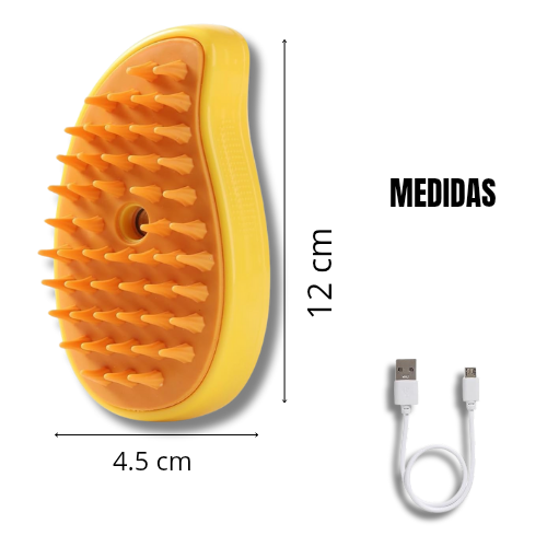 Peine a vapor de mascotas