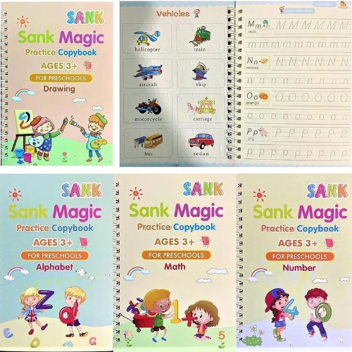 Kit de cuadernos mágicos de caligrafía