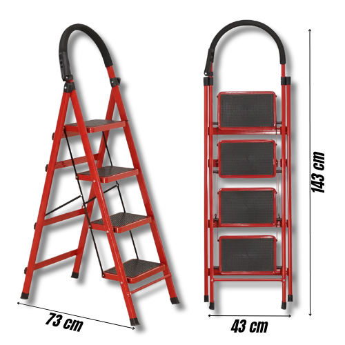 ESCALERA PLEGABLE METÁLICA