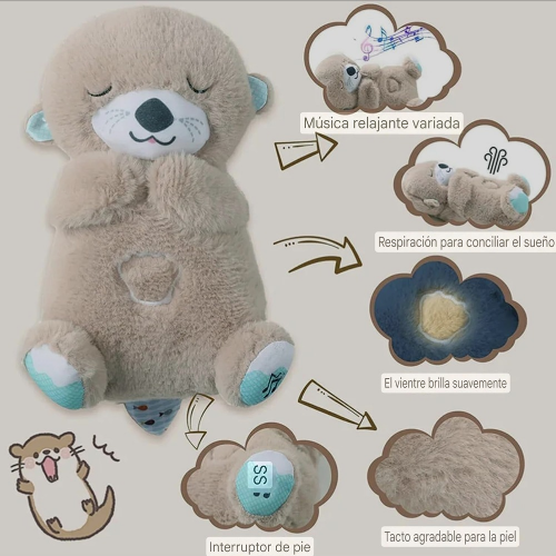 Nutria que respira - el compañero nocturno antiestrés