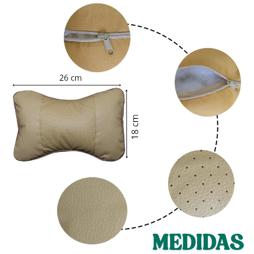 Almohada cervical de coche