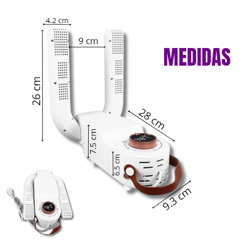 Secador de zapatos eléctrico