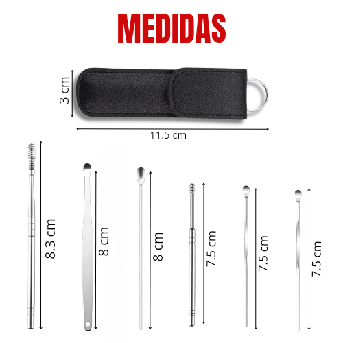 Kit de limpieza para oído