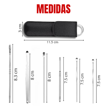 Kit de limpieza para oído