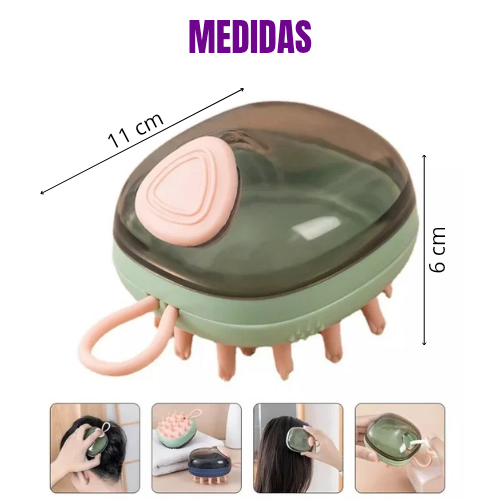 Cepillo de Silicon 2 en 1