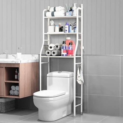 Estante organizador de baño