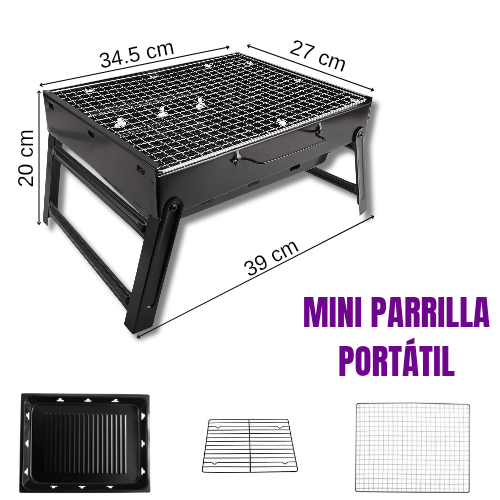 Mini parrilla portátil