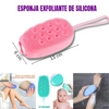 Esponja de silicona exfoliante