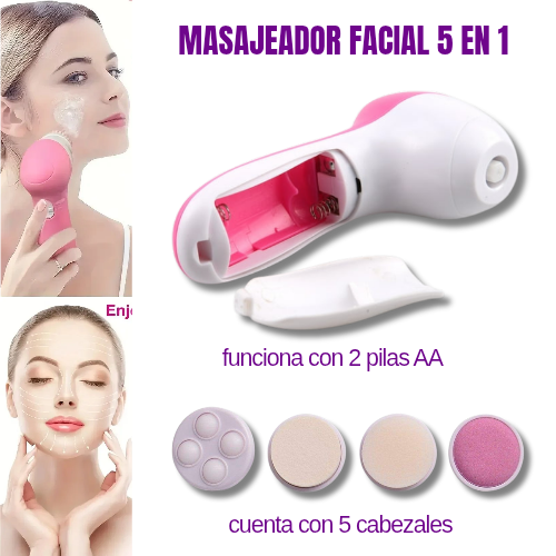 Masajeador facial 5 en 1