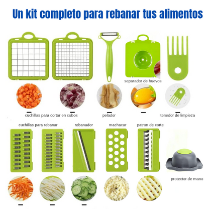 Picador multifuncional 12 en 1