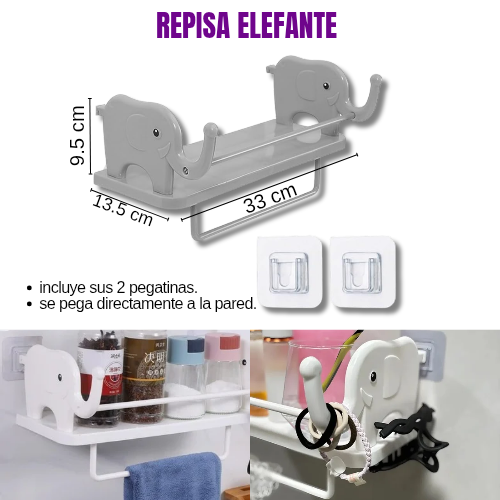 Repisa elefante