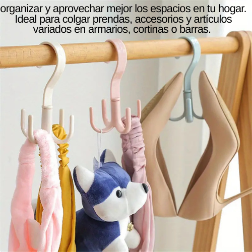 Gancho multiusos 360°