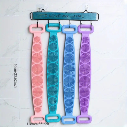 Frotador de silicona exfoliante