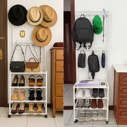 Organizador de zapatos y carteras