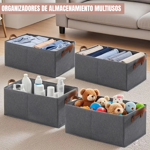 Organizador plegable con fierros