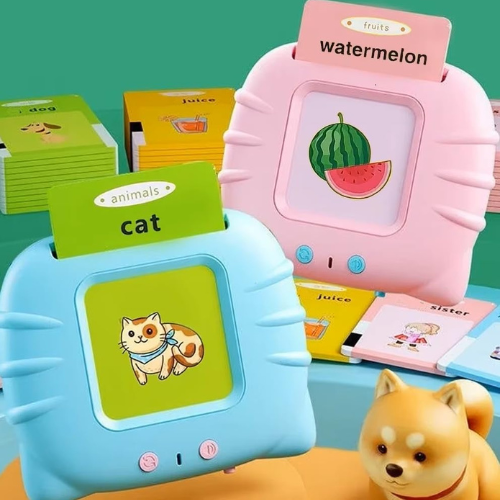 Tarjetas didácticas con parlante