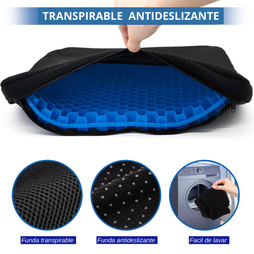 Cojín de gel siliconado