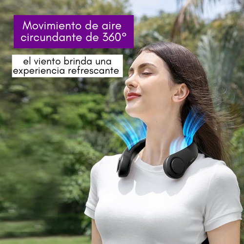 Ventilador de cuello portátil