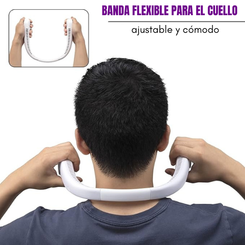 Ventilador de cuello portátil