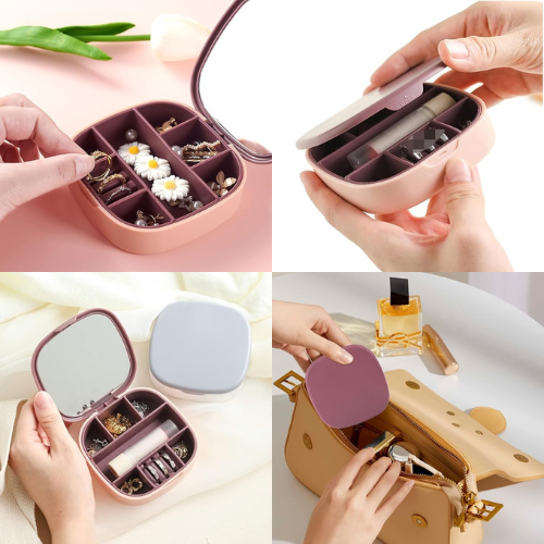Mini joyero con espejo