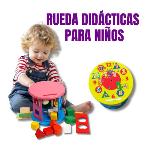 Rueda didácticas para niños