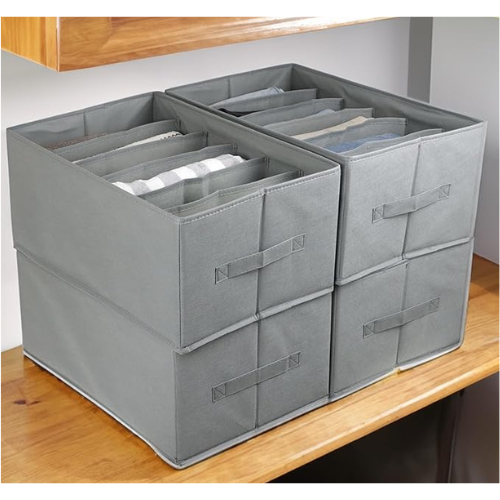 Organizador plegable con 5 divisiones