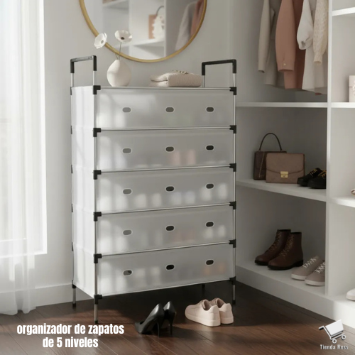 Organizador de zapatos de 5 niveles