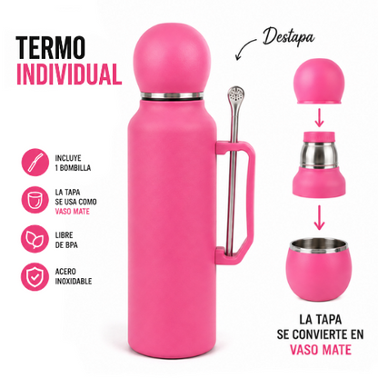 matero con termo