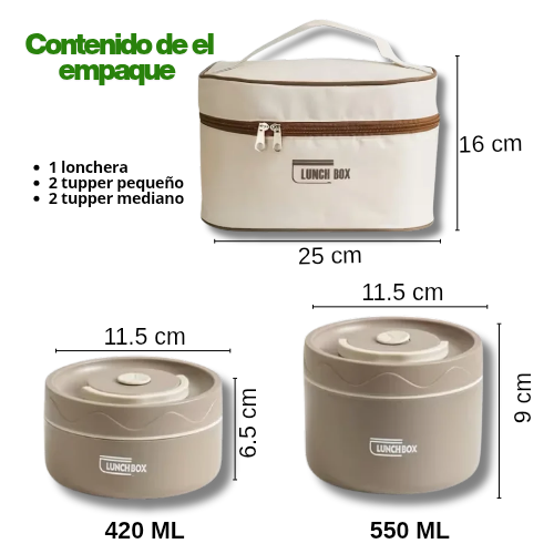 Juego de lonchera - 5 en 1
