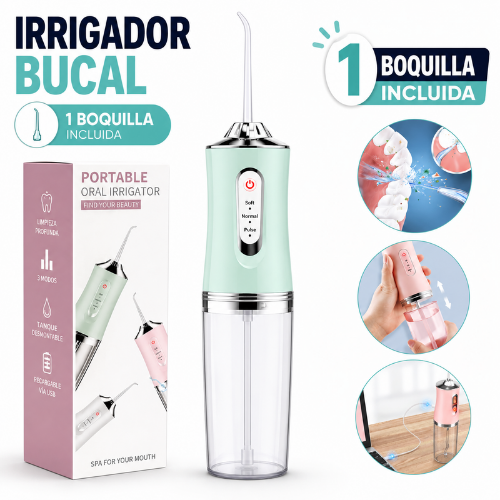 IRRIGADOR BUCAL