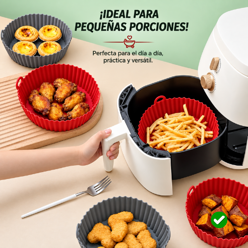 SET MOLDES de silicona (6 unidades)