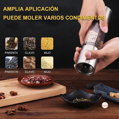 Molinillo de condimentos 2 en 1